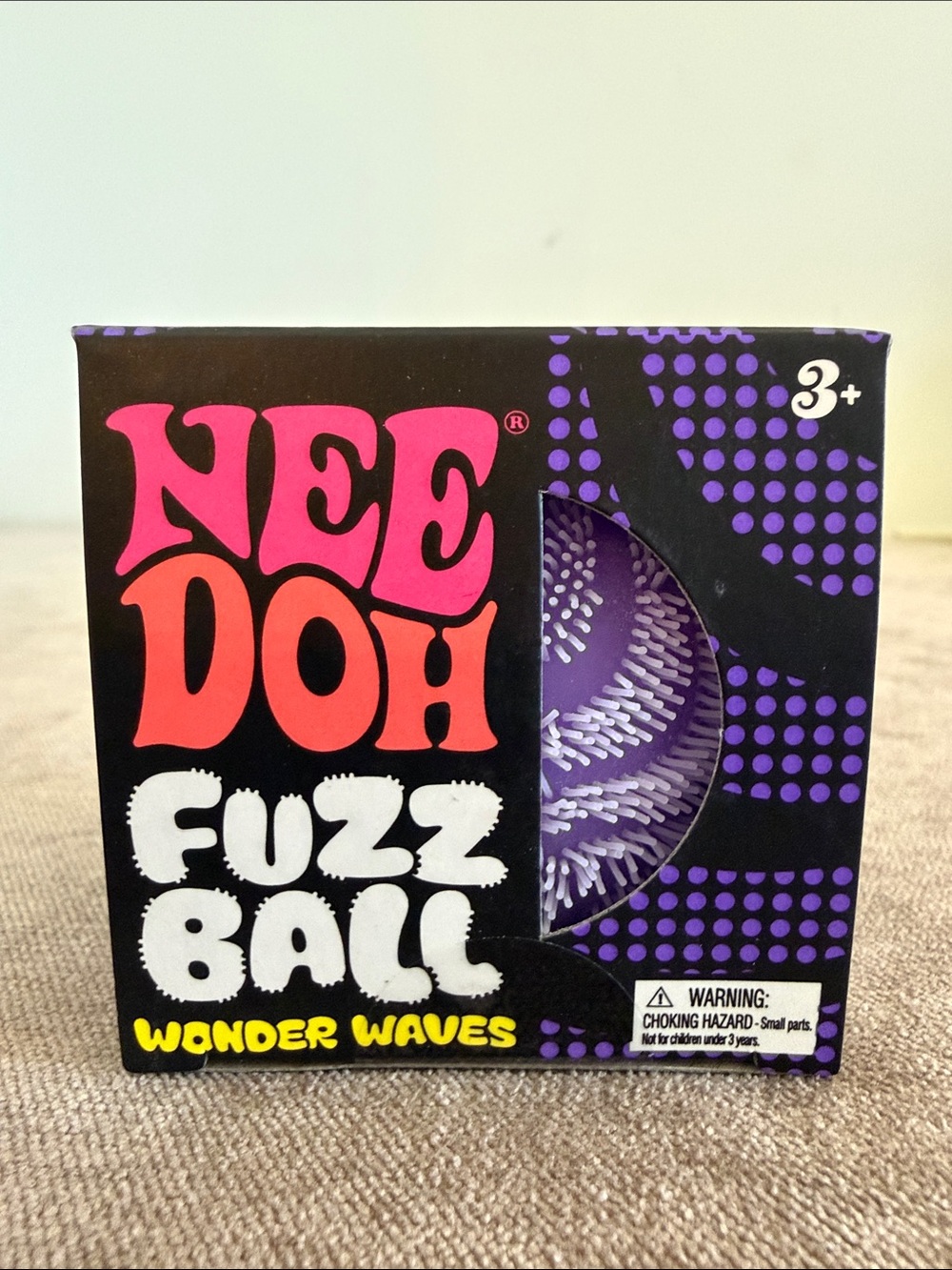 NeeDoh Fuzz Ball Wonder Waves - Purple